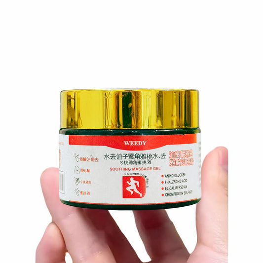 WEEDY Top Japanese Pain Gel 100g – Rapid Relief from Muscle Tension & Soreness