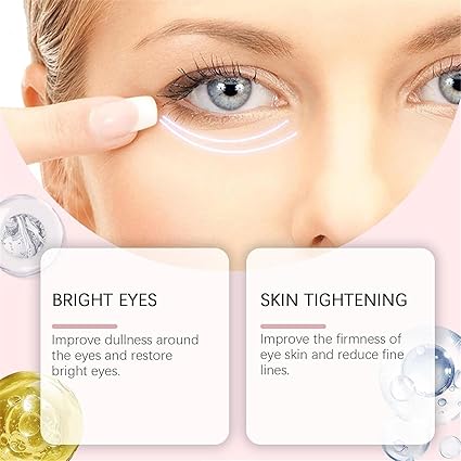 VC Anti-Wrinkle Eye Serum Oil Roller Ball – Firming Anti-Aging Serum for Dark Circles & Eye Bags