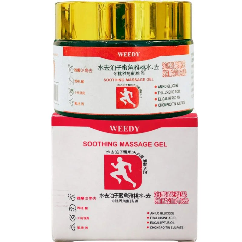 WEEDY Top Japanese Pain Gel 100g – Rapid Relief from Muscle Tension & Soreness