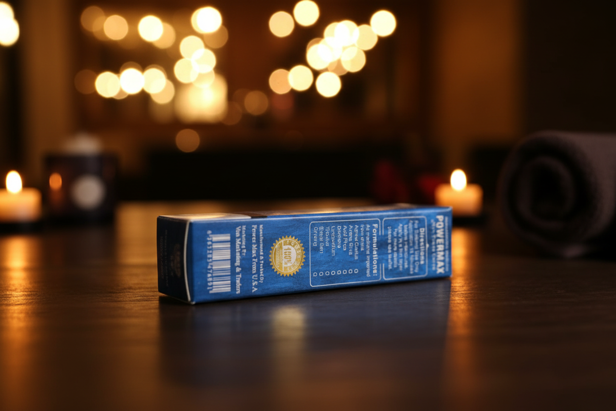 PowerMax Men's Care Cream – Made with Homeopathic Ingredients